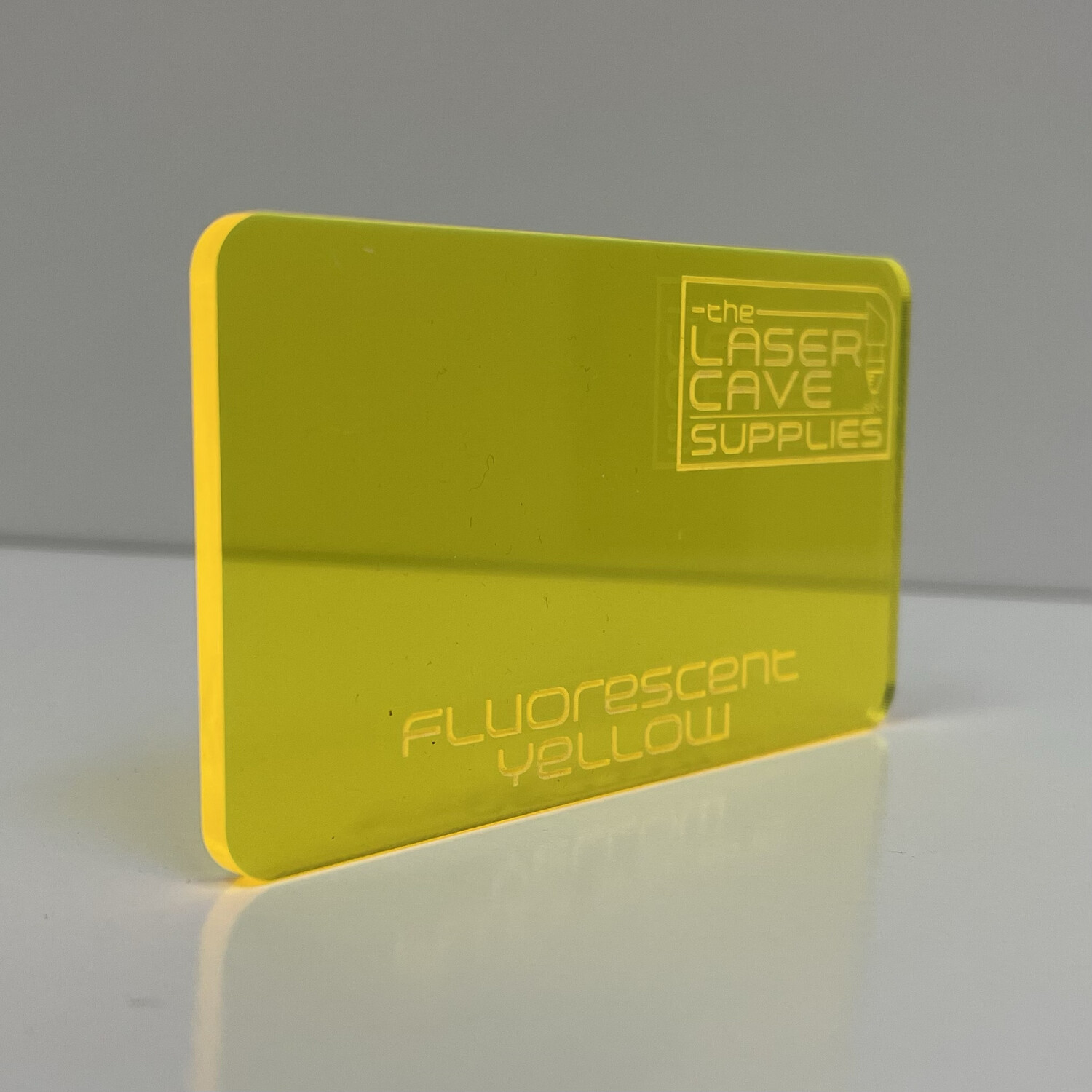 Fluorescent Yellow - 1/8&quot;