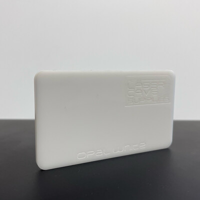 Milky White - 1/8&quot;