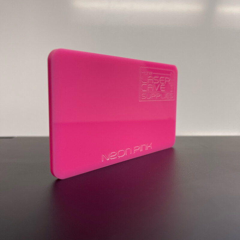 Neon Pink - 1/8&quot;