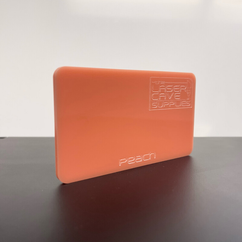 Peach - 1/8&quot;