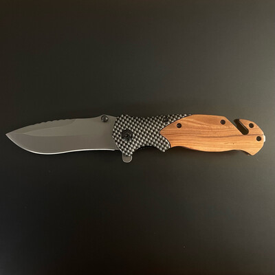 Pocket Knife - Olive Wood Handle