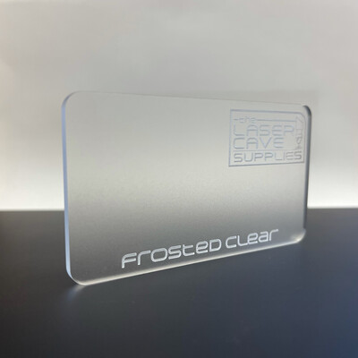 FROSTED CLEAR - 1/8&quot; - 16” x 24”
