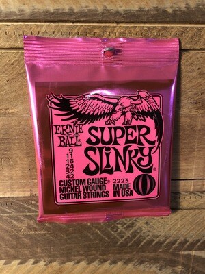 Ernie Ball Super Slinky (9-42) Electric Guitar Strings