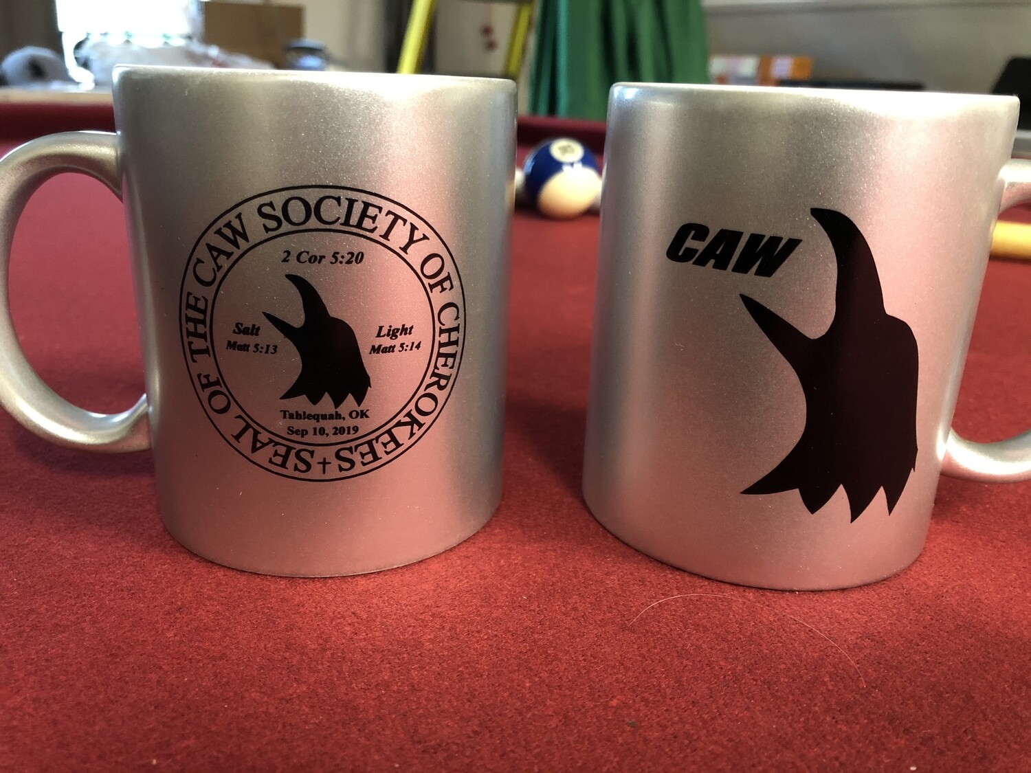 Caw Mug Silver