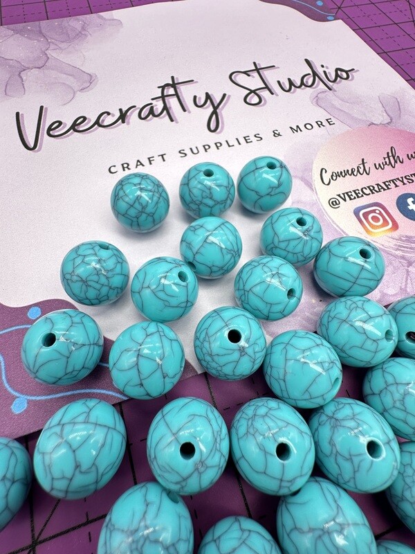 Turquoise Stone 20mm
