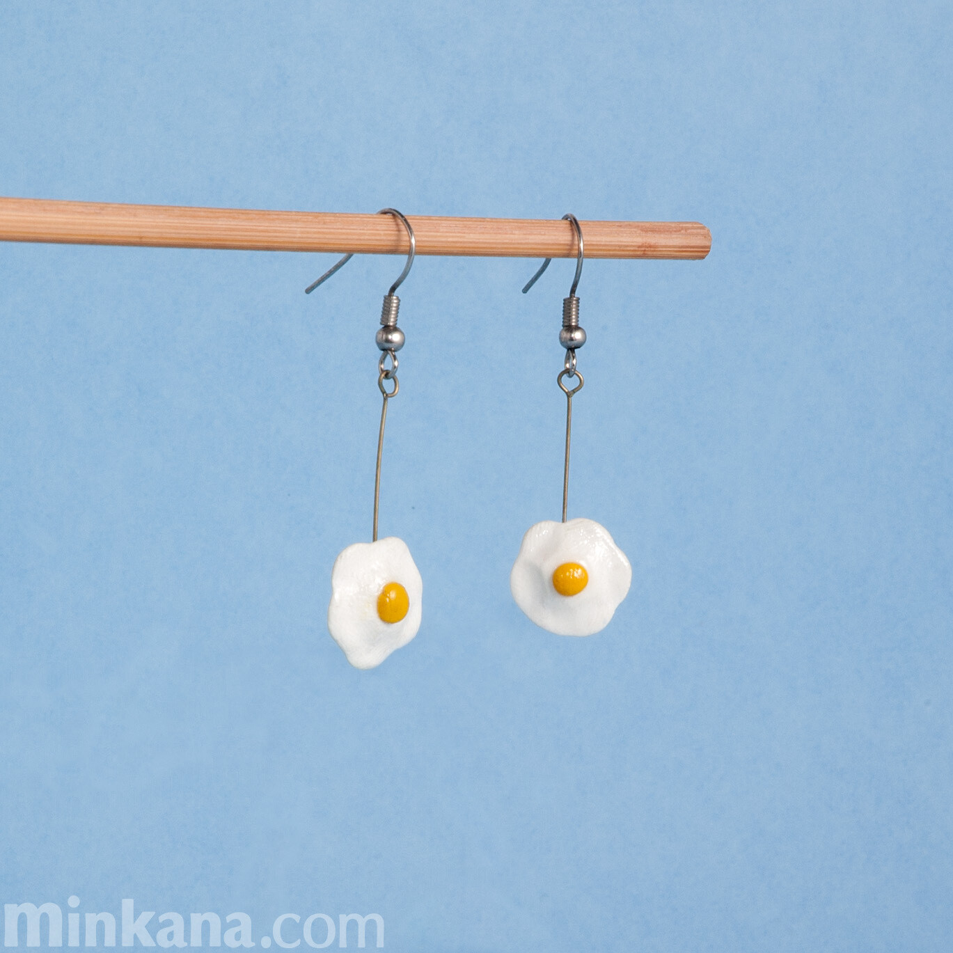 Small Fried Eggs Earrings