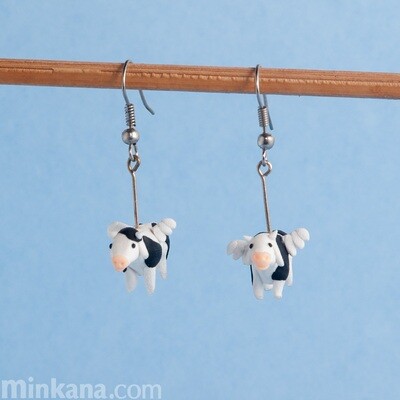 Flying Cows Earrings