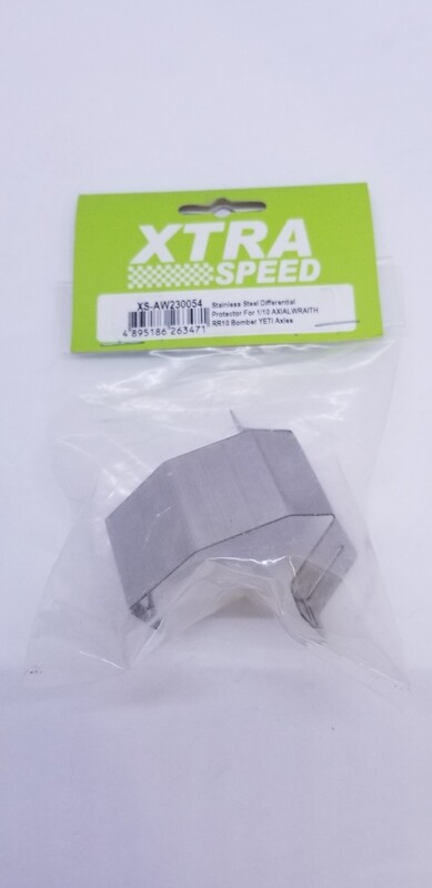 Xtra Speed Stainless Steel Differential Protecter for Axial Wraith RR10 Bomber Yeti Axle
