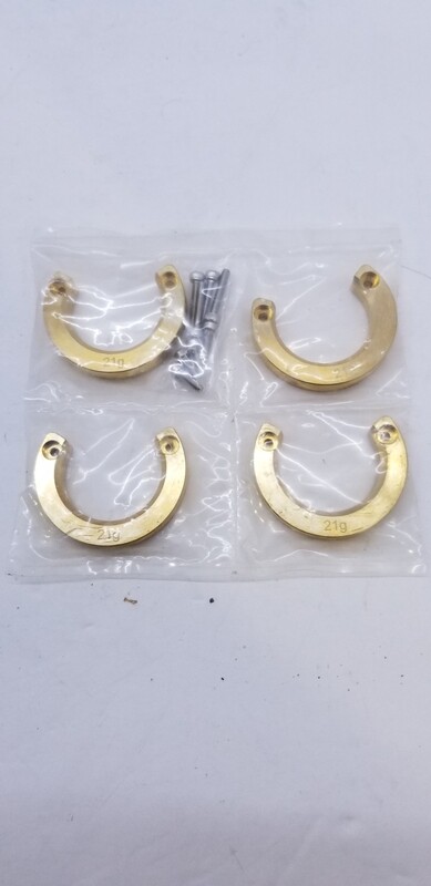 Traxxas TRX4 TRX-4 modular 21g add on brass weights