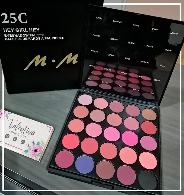 Paleta 25c de Eye Shadow M.M