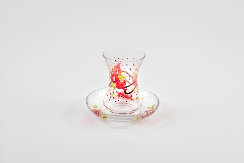 Armudu glass - Pomegranate Poem