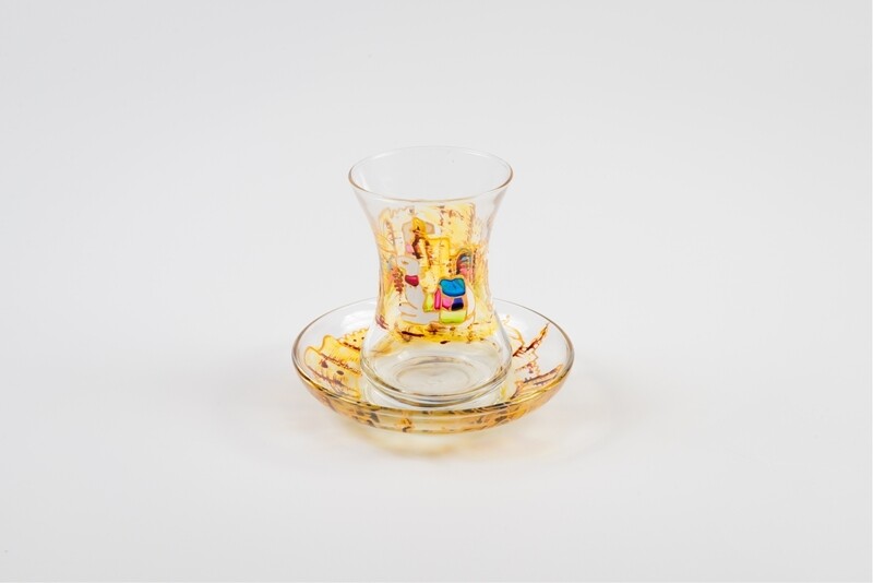 Armudu glass - Camel and Castle