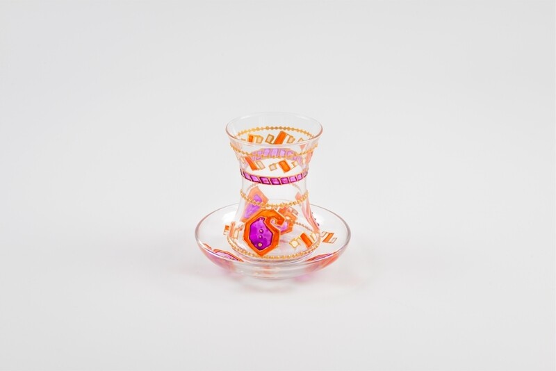 Armudu glass - Fancy Buta