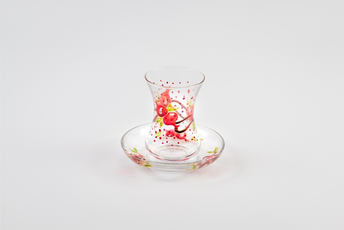 Armudu glass - Pomegranate Poem