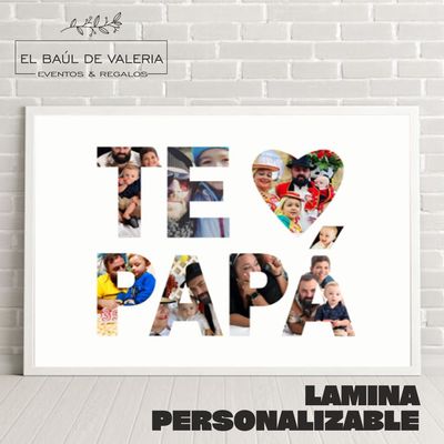 Lámina Personalizable con Fotos – Un regalo único y especial