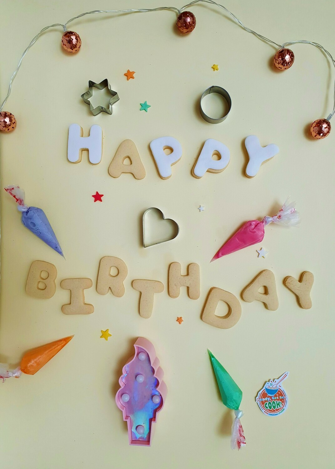 Happy Birthday Cookie Decorating Kit