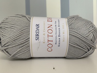 Cotton DK Sirdar - Silver -520