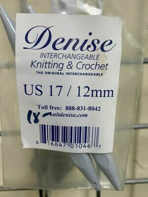 12 MM (17) Denise Knitting Interchangeable