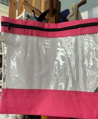 Craft Caddy Bag Hot Pink 18x16