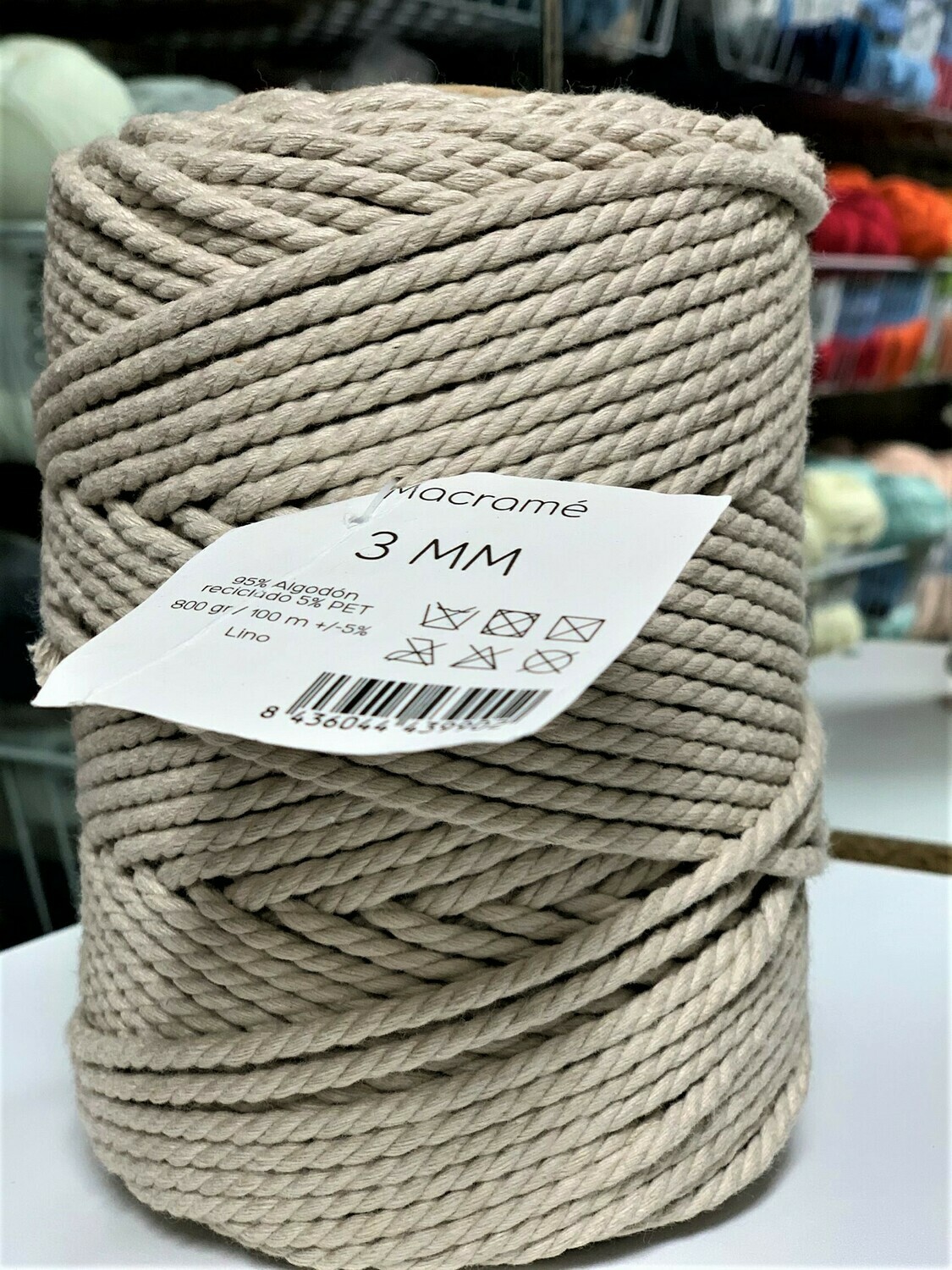 3 MM Casasol Macrame - Lino