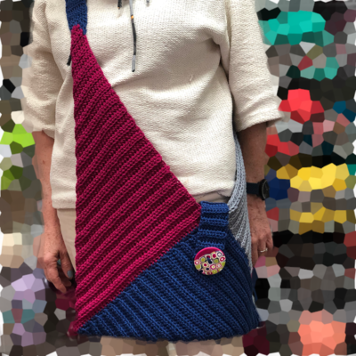 Pattern - Color Block Hug Bag