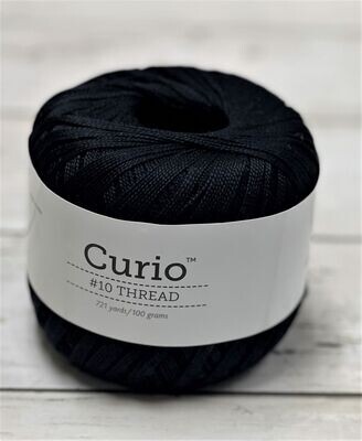 Curio #10 Thread - Black 26258