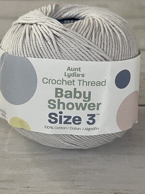 Aunt Lydia&#39;s Baby Shower Size 3 - Silver