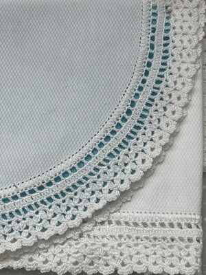 Pattern - Snow White Pique Baby Blanket