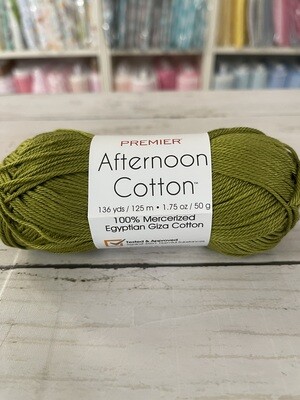 Premier Afternoon Cotton - Olive 2011-17