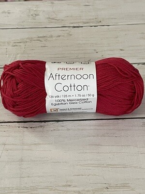 Premier Afternoon Cotton - Scarlet 2011-08
