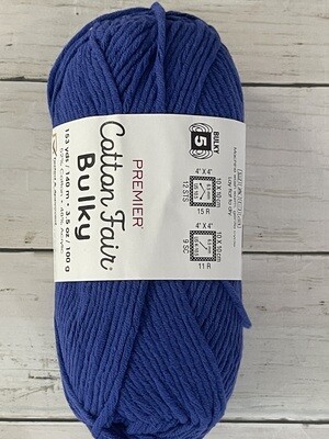 Premier Cotton Fair Bulky - Classic Blue 2081-11