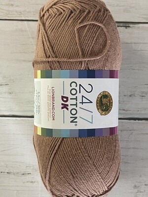 24/7 Lion Brand Cotton DK - Cacao 127N