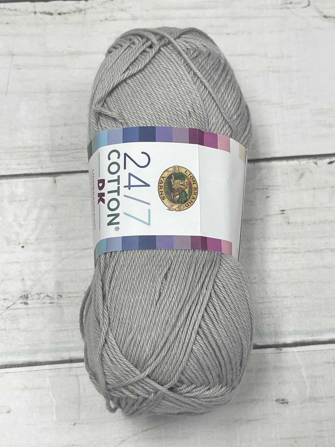24/7 Lion Brand Cotton DK - Silver Lining -149AG