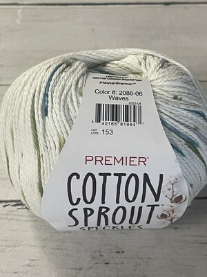 Premier Cotton Sprout - Waves 2086-06