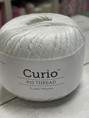 Curio #10 Thread - White 26255