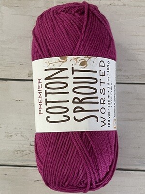 Premier Cotton Sprout Worsted - Magenta 2101-03