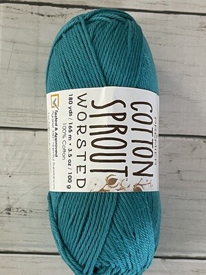 Premier Cotton Sprout Worsted - Teal 2101-14
