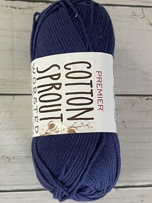 Premier Cotton Sprout Worsted - Navy 2101-19