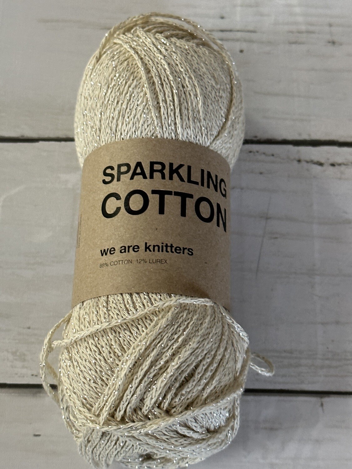 We Are Knitters Sparkling Cotton Oatmeal