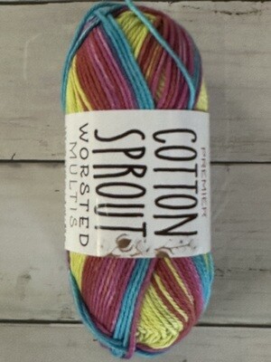Premier Cotton Sprout Worsted Multis - Luau