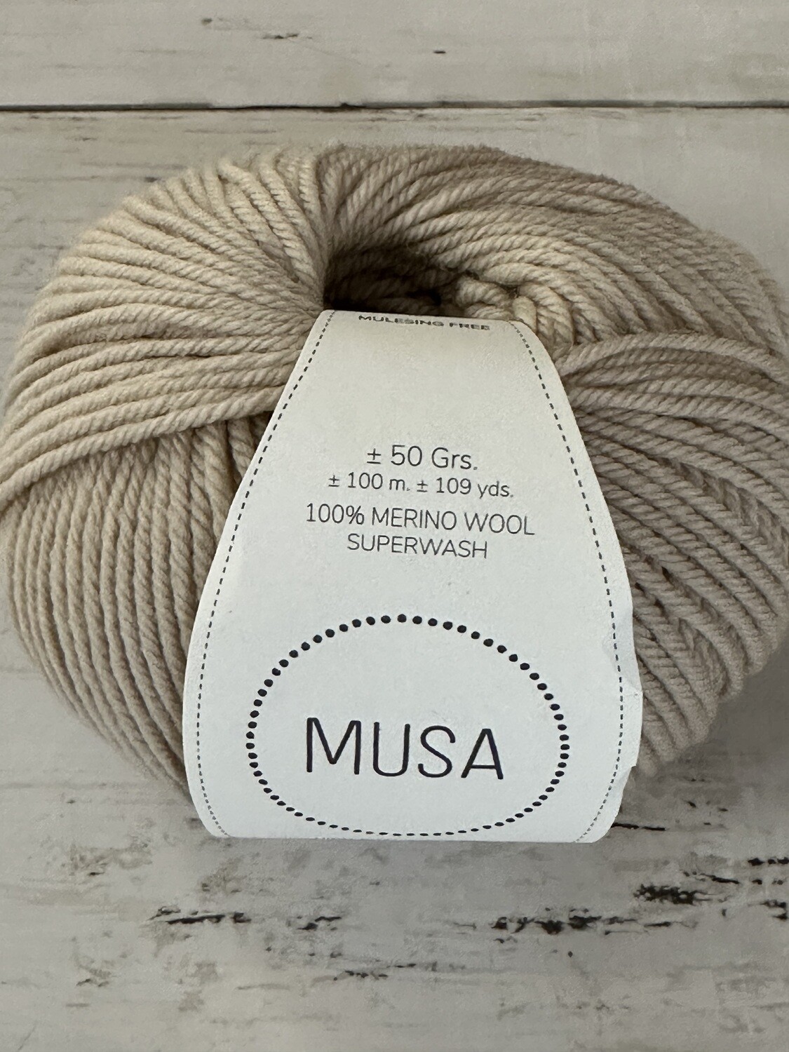 Musa Merino Wool DK - Sandshell 60