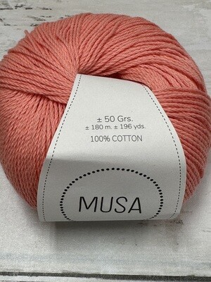 Musa Fine Organic Cotton - Fusion Coral 22