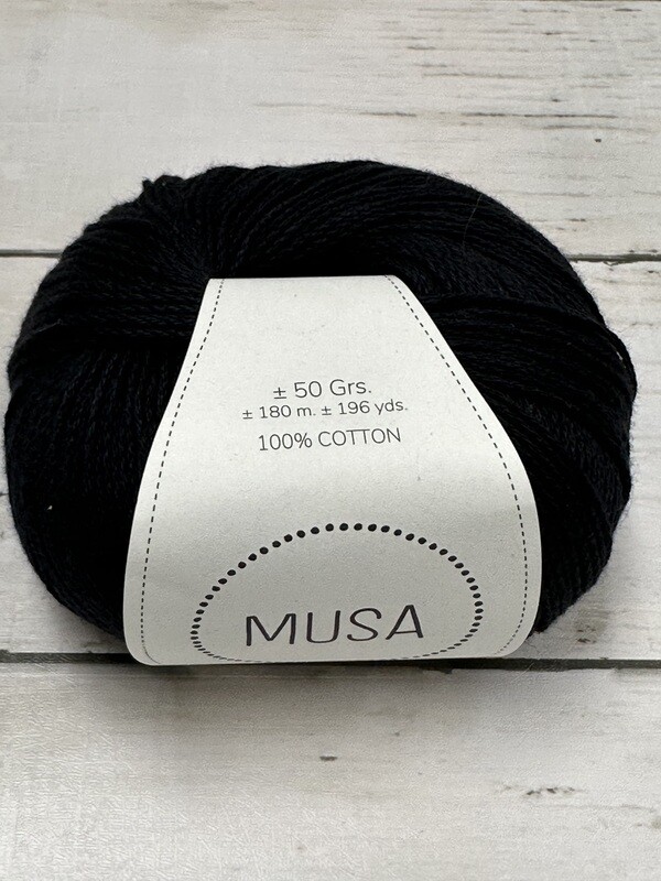 Musa Fine Organic Cotton - Black Beauty 99