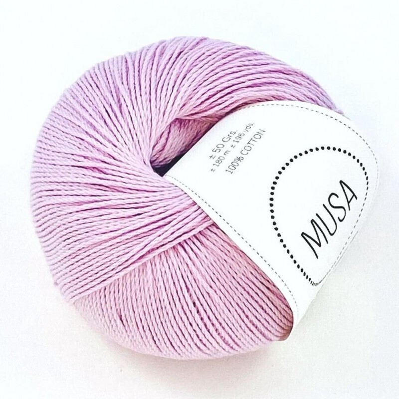 Musa Fine Organic Cotton - Parfait Pink 25