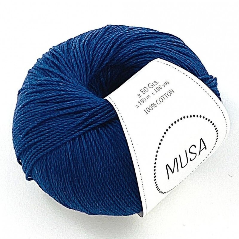 Musa Fine Organic Cotton - Estate Blue 48