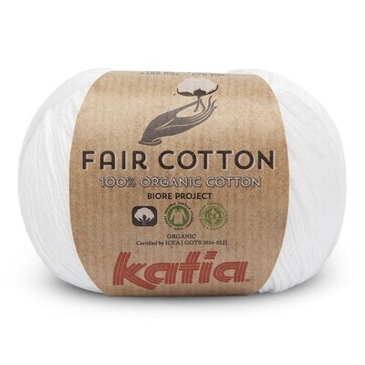Katia Fair Cotton - White 3