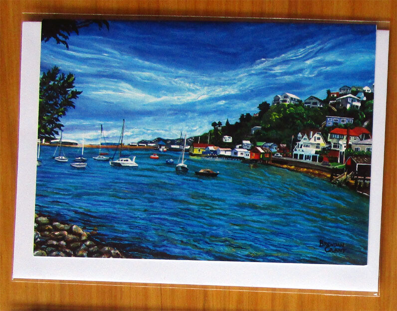 Evans Bay Greetings Card with envelope
