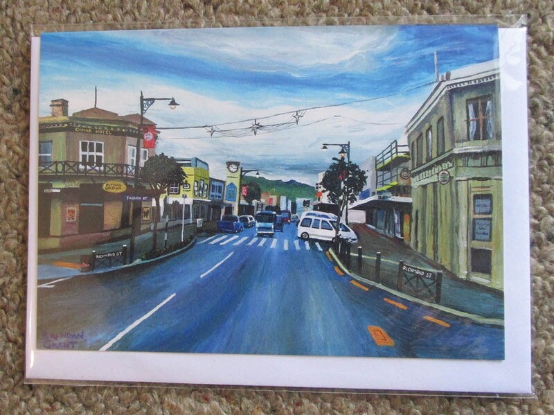 Jackson St Greeting Card with Envelope