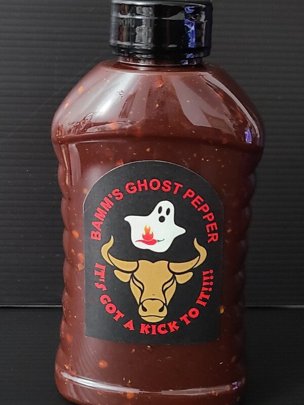 BAMM'S SPICY FLAVORS (ORIGINAL GHOST),(MANGO GHOST PEPPER), (RANCH GHOST PEPPER), (SCORPION PEPPER), &amp; (REAPER PEPPER)
PLEASE INDICATE WHICH FLAVOR IN THE NOTES SECTION!!!