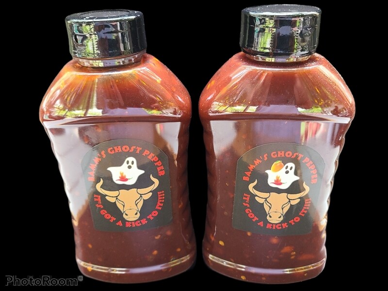 BAMM&#39;S SPICY FLAVORS (ORIGINAL GHOST),(MANGO GHOST PEPPER), (RANCH GHOST PEPPER), (SCORPION PEPPER), &amp; (REAPER PEPPER)
PLEASE INDICATE WHICH FLAVOR IN THE NOTES SECTION!!!